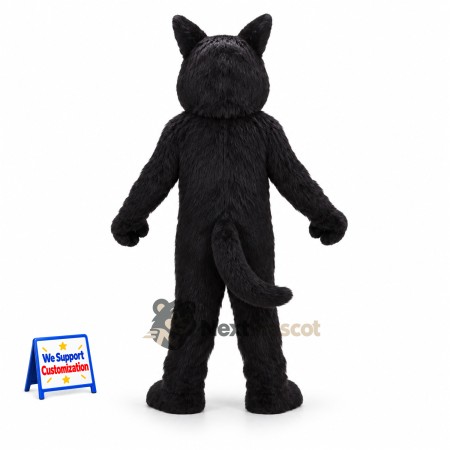 Husky Mascot Costume - Black and White for Community Events Husky Mascot Costume - Black and White for Community Events