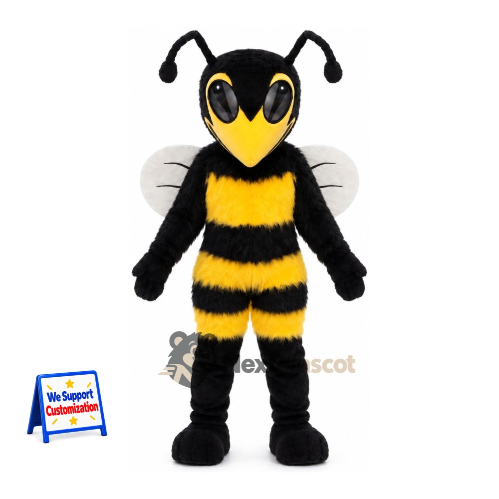 Wasp Mascot Costume - Yellow for Parades Wasp Mascot Costume - Yellow for Parades