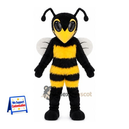 Wasp Mascot Costume - Yellow for Parades Wasp Mascot Costume - Yellow for Parades