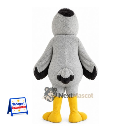 Bird Mascot Costume - Gray for Parades Bird Mascot Costume - Gray for Parades