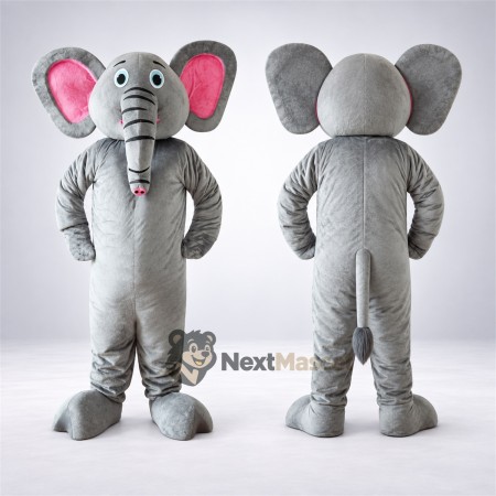Elephant Mascot Costume - Gray for Carnivals Elephant Mascot Costume - Gray for Carnivals