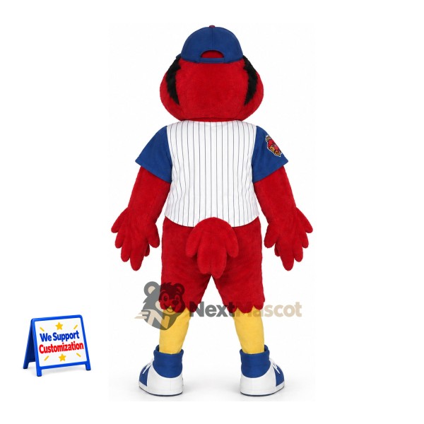 Bird Mascot Costume - Red for Festivals Bird Mascot Costume - Red for Festivals