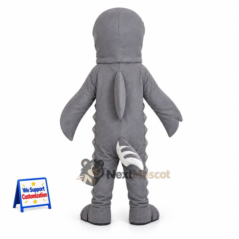 Catfish Mascot Costume - Gray for Parades Catfish Mascot Costume - Gray for Parades