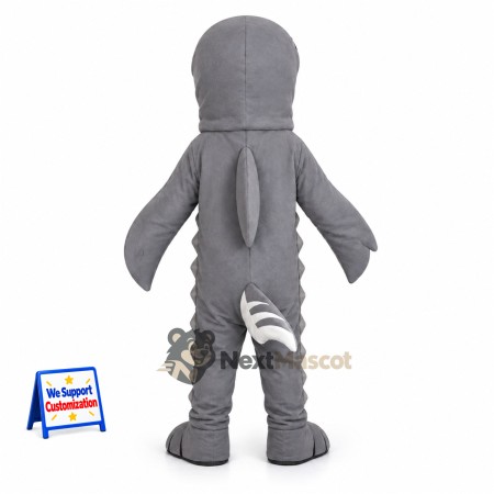Catfish Mascot Costume - Gray for Parades Catfish Mascot Costume - Gray for Parades