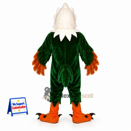 Eagle Mascot Costume - Green Eagle Mascot Costume - Green