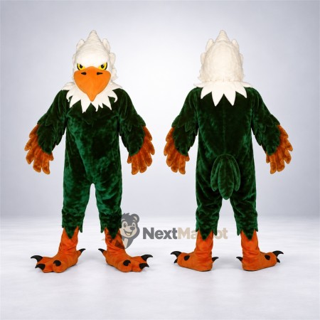 Eagle Mascot Costume - Green Eagle Mascot Costume - Green
