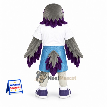 Bird Mascot Costume - Gray for School Events Bird Mascot Costume - Gray for School Events