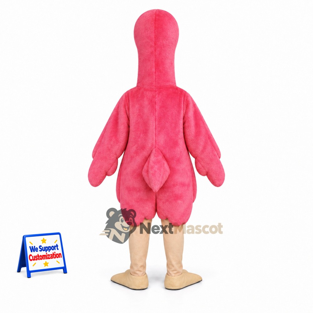 Flamingo Mascot Costume - Pink for School Events Flamingo Mascot Costume - Pink for School Events