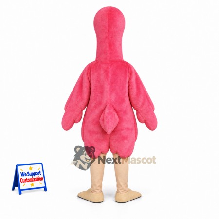 Flamingo Mascot Costume - Pink for School Events Flamingo Mascot Costume - Pink for School Events