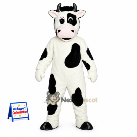 Cow Mascot Costume - Spotted for Photo Events Cow Mascot Costume - Spotted for Photo Events