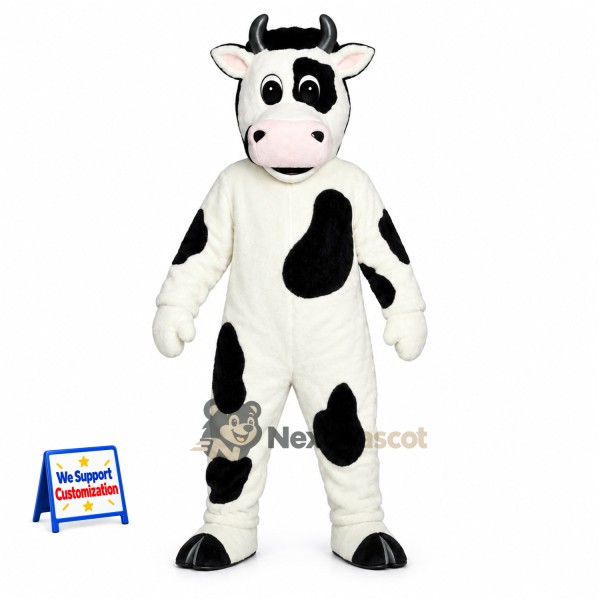 Cow Mascot Costume - Spotted for Photo Events