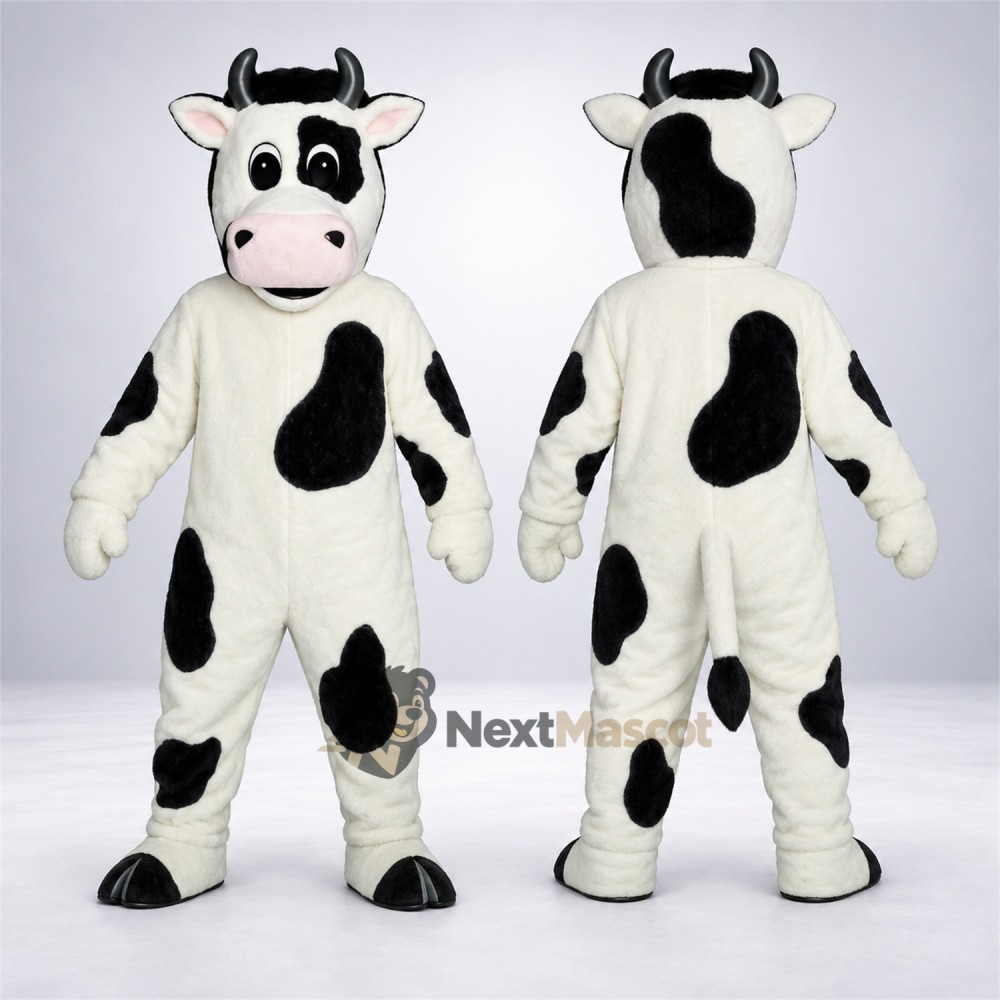 Cow Mascot Costume - Spotted for Photo Events Cow Mascot Costume - Spotted for Photo Events