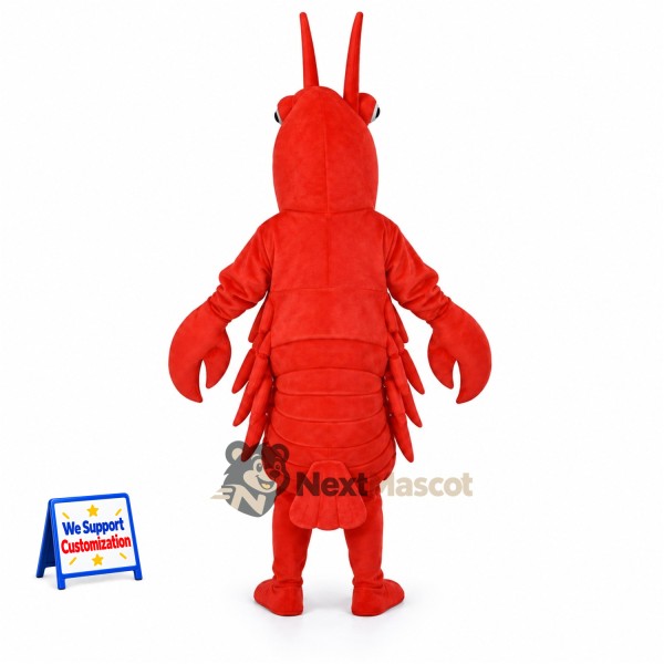 Lobster Mascot Costume - Red for Aquarium Shows Lobster Mascot Costume - Red for Aquarium Shows