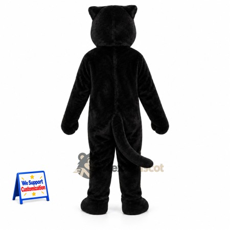 Panther Mascot Costume - Black for Sports Days Panther Mascot Costume - Black for Sports Days