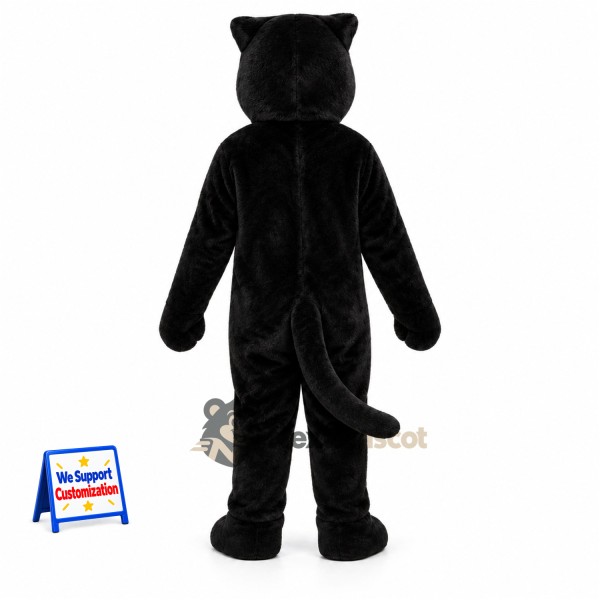 Panther Mascot Costume - Black for Sports Days Panther Mascot Costume - Black for Sports Days