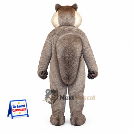 Squirrel Mascot Costume - Gray, White Belly Squirrel Mascot Costume - Gray, White Belly