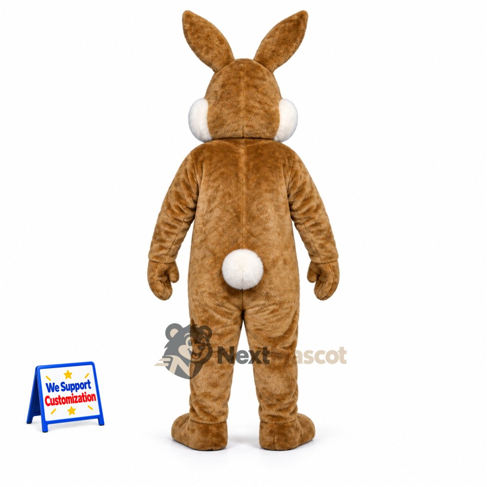 Rabbit Mascot Costume - Brown Rabbit Mascot Costume - Brown