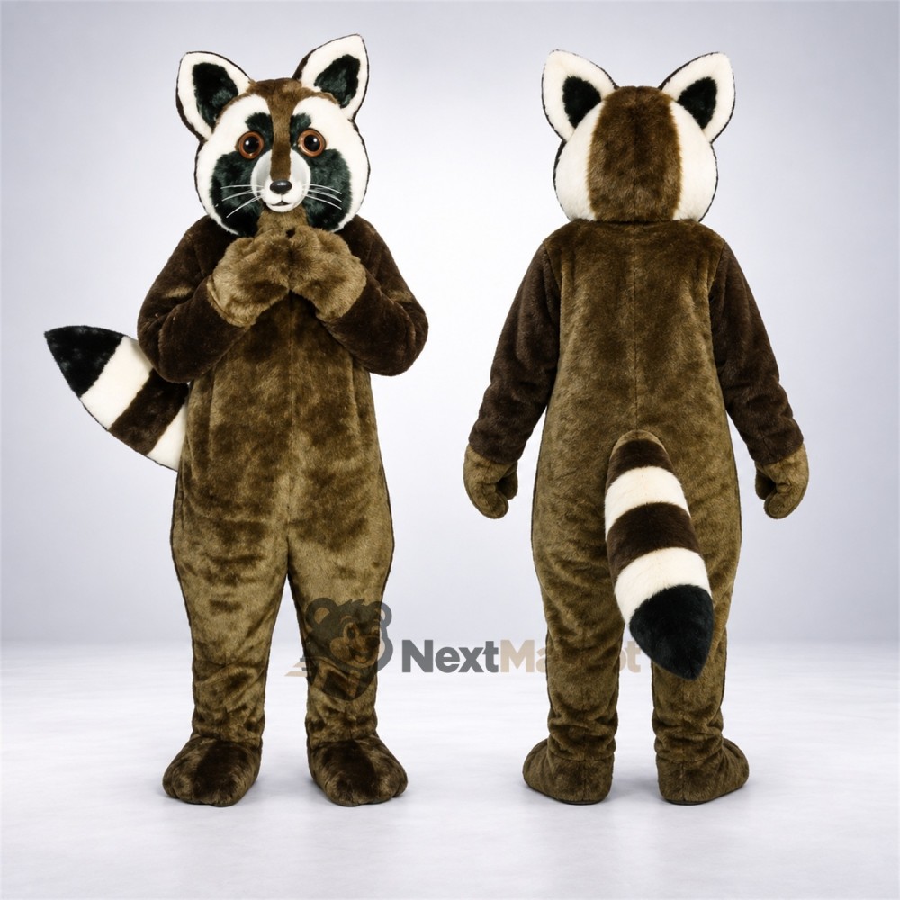 Raccoon Mascot Costume - Brown for Parades Raccoon Mascot Costume - Brown for Parades