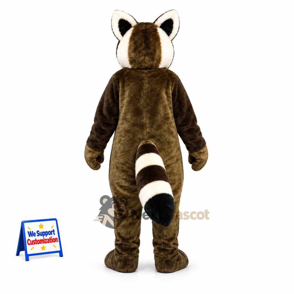 Raccoon Mascot Costume - Brown for Parades Raccoon Mascot Costume - Brown for Parades