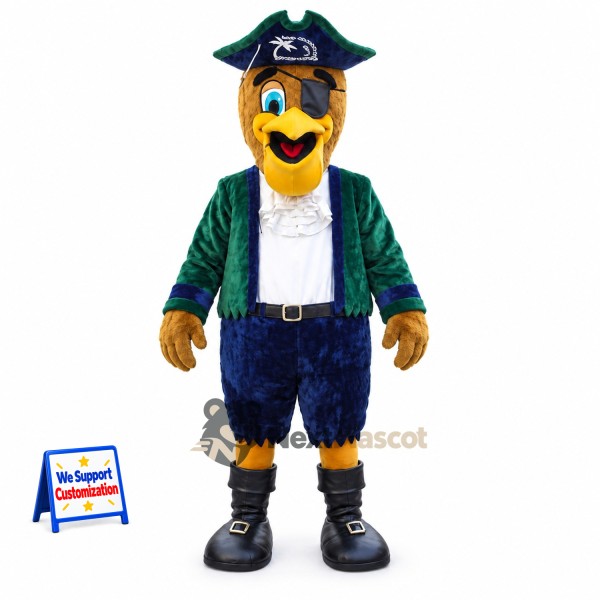 Eagle Mascot Costume - Pirate Style