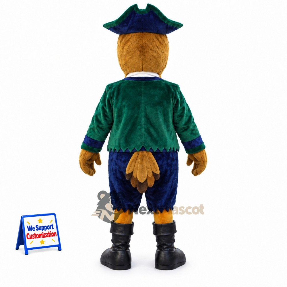 Eagle Mascot Costume - Pirate Style Eagle Mascot Costume - Pirate Style