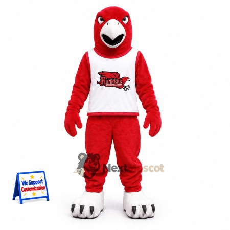 Parrot Mascot Costume - Red for Festivals