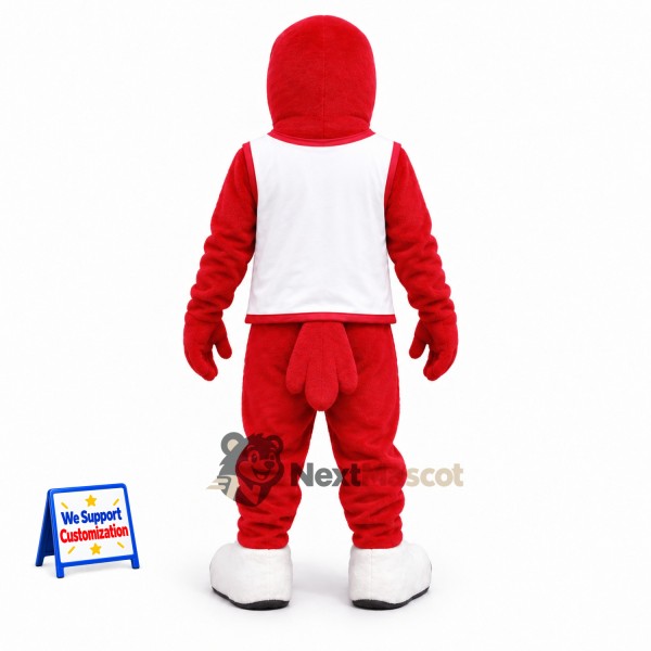 Parrot Mascot Costume - Red for Festivals Parrot Mascot Costume - Red for Festivals