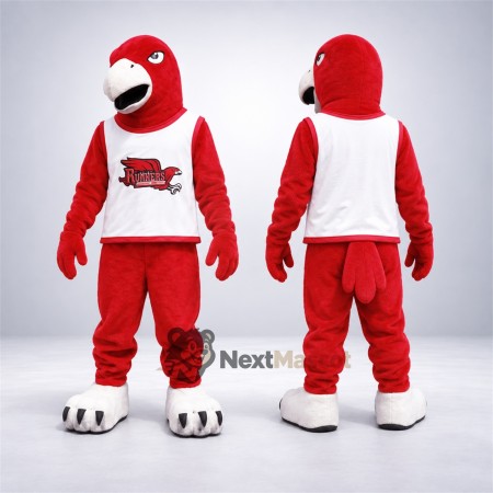 Parrot Mascot Costume - Red for Festivals