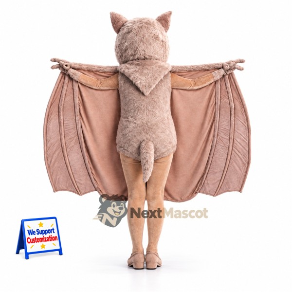 Bat Mascot Costume - Brown Bat Mascot Costume - Brown