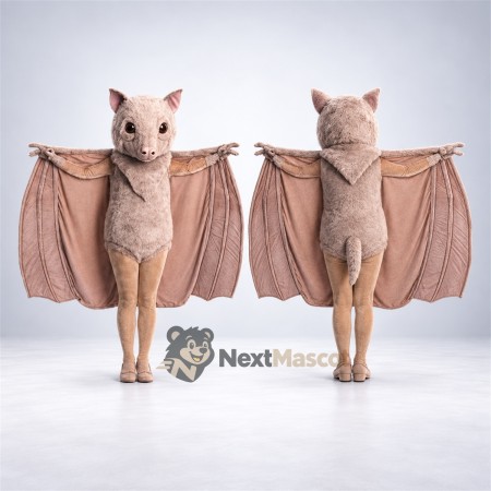 Bat Mascot Costume - Brown Bat Mascot Costume - Brown