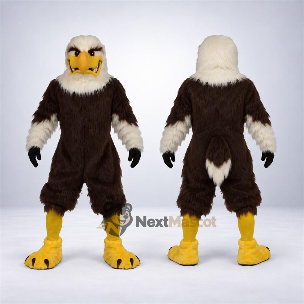 Bald Eagle Mascot Costume for Town Festivals Bald Eagle Mascot Costume for Town Festivals