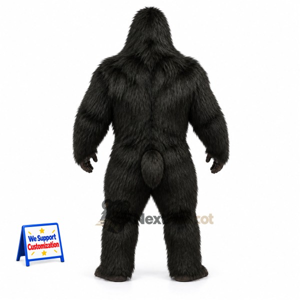 Gorilla Mascot Costume - Black for Pep Rallies Gorilla Mascot Costume - Black for Pep Rallies