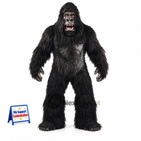 Gorilla Mascot Costume - Black for Team Events Gorilla Mascot Costume - Black for Team Events