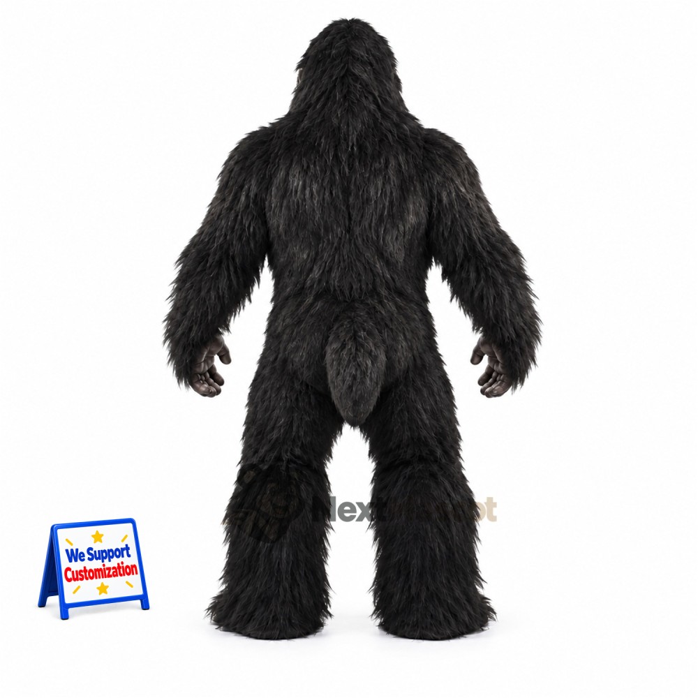 Gorilla Mascot Costume - Black for Team Events Gorilla Mascot Costume - Black for Team Events
