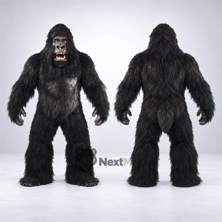 Gorilla Mascot Costume - Black for Team Events Gorilla Mascot Costume - Black for Team Events
