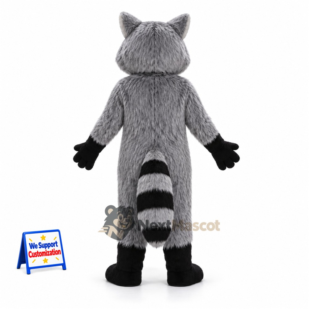 Raccoon Mascot Costume - Gray for School Spirit Raccoon Mascot Costume - Gray for School Spirit