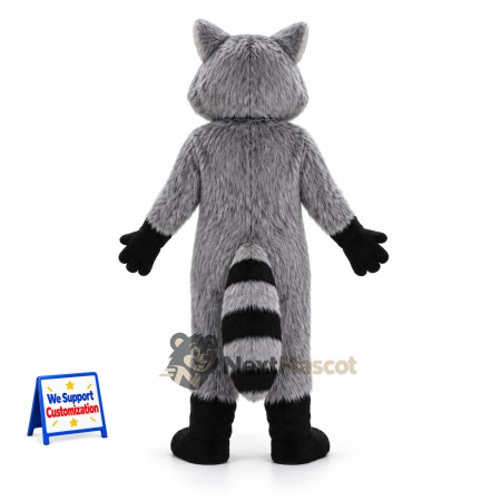 Raccoon Mascot Costume - Gray for School Spirit Raccoon Mascot Costume - Gray for School Spirit