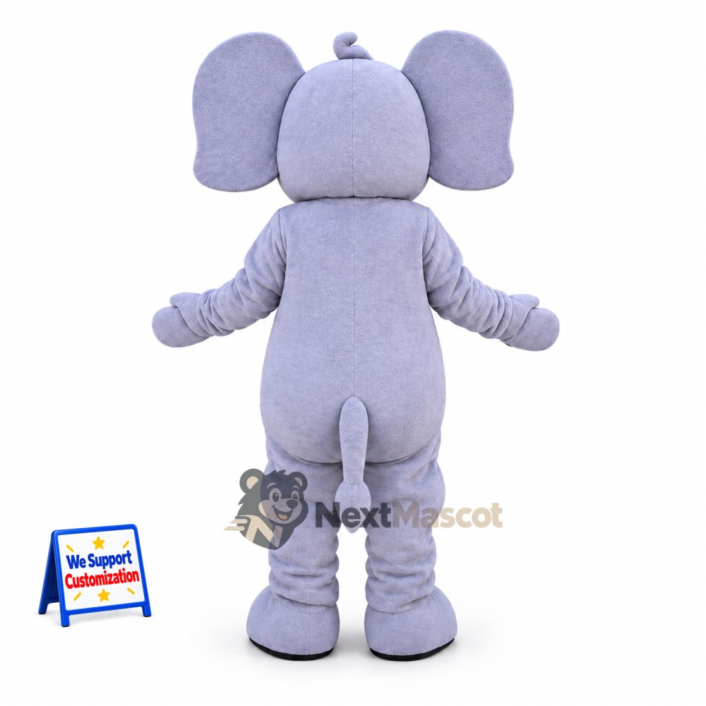 Elephant Mascot Costume - Glasses Elephant Mascot Costume - Glasses
