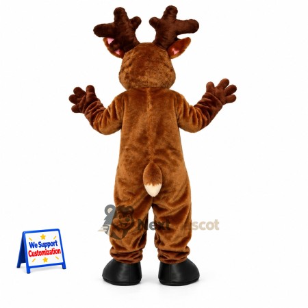 Reindeer Mascot Costume - Brown