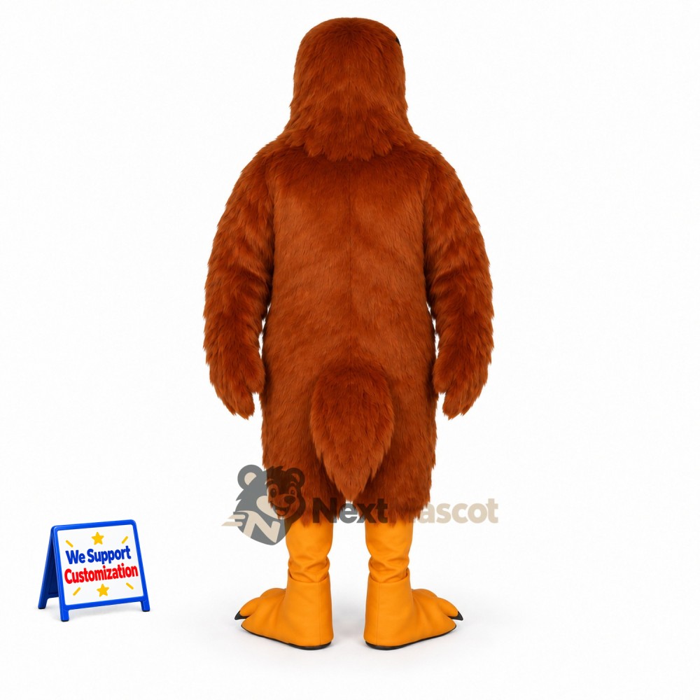 Eagle Mascot Costume - Brown for Birthday Parties Eagle Mascot Costume - Brown for Birthday Parties
