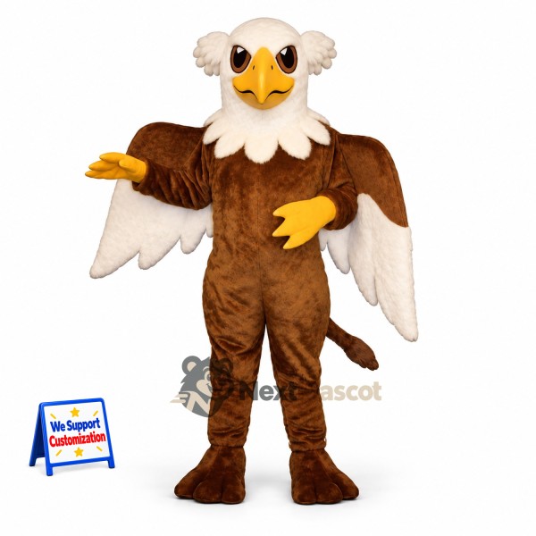 Bald Eagle Mascot Costume for Family Festivals