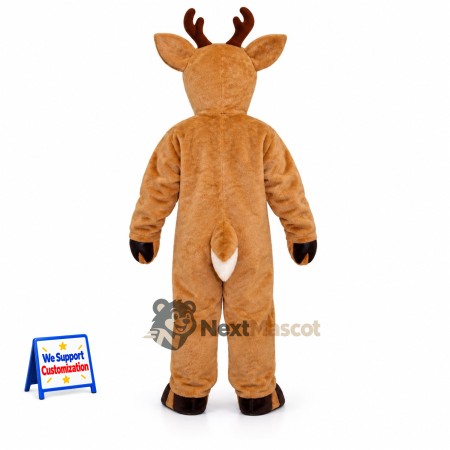 Deer Mascot Costume - Brown for Team Events