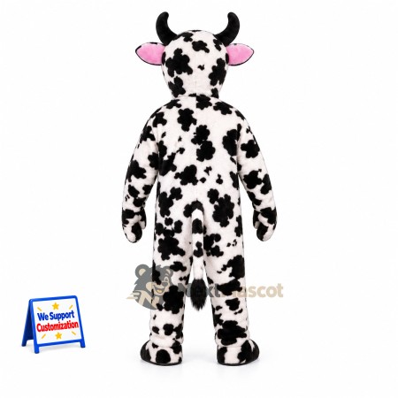 Cow Mascot Costume - Spotted for Stage Shows Cow Mascot Costume - Spotted for Stage Shows