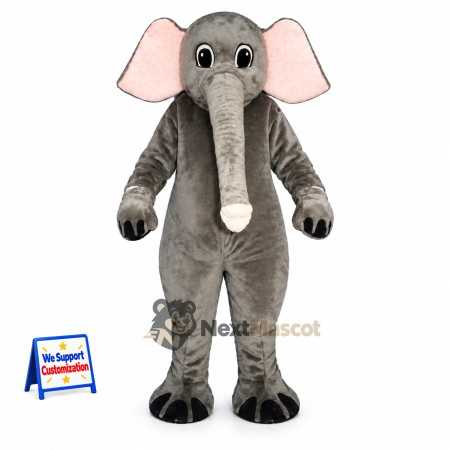 Elephant Mascot Costume - Gray for Family Events Elephant Mascot Costume - Gray for Family Events