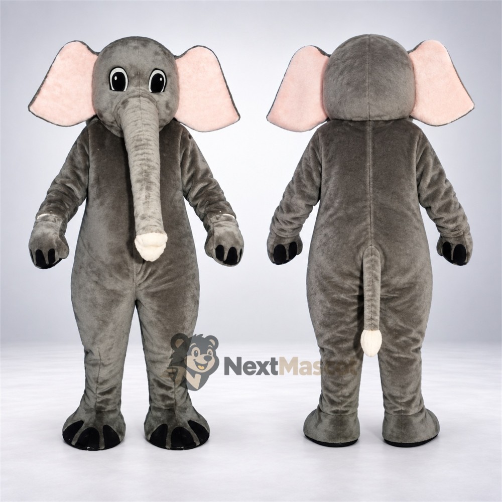 Elephant Mascot Costume - Gray for Family Events Elephant Mascot Costume - Gray for Family Events