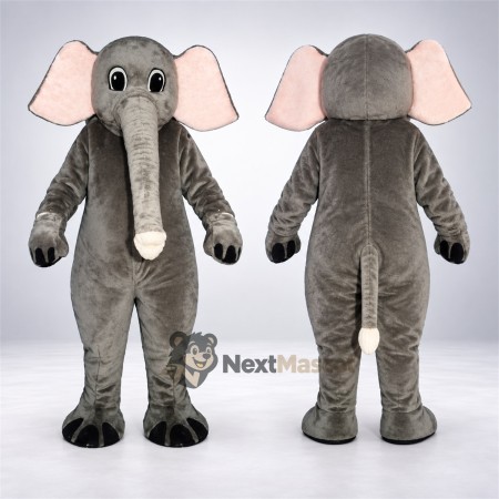 Elephant Mascot Costume - Gray for Family Events Elephant Mascot Costume - Gray for Family Events