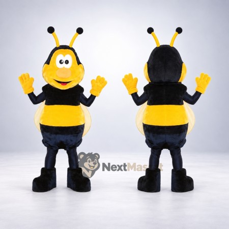 Bee Mascot Costume - Yellow for Nature Festivals Bee Mascot Costume - Yellow for Nature Festivals