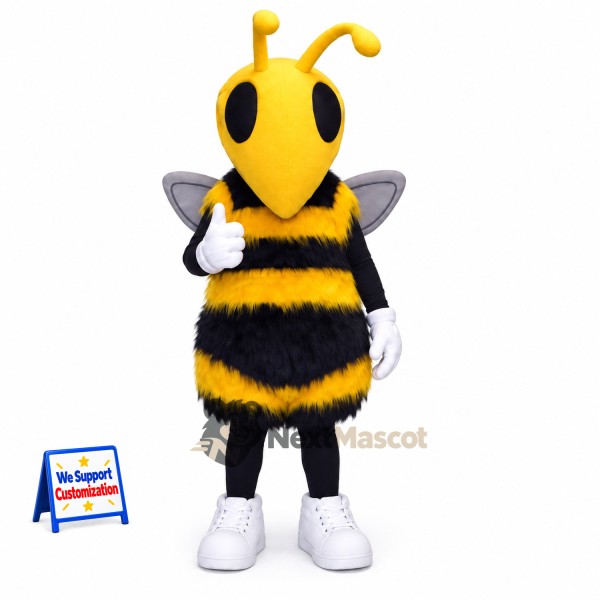 Wasp Mascot Costume - Yellow for School Events