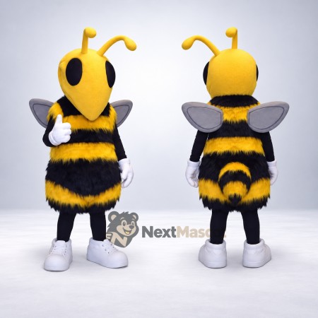 Wasp Mascot Costume - Yellow for School Events Wasp Mascot Costume - Yellow for School Events