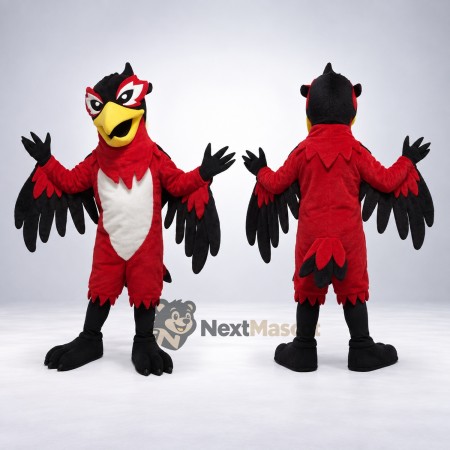 Woodpecker Mascot Costume - Red for Parades Woodpecker Mascot Costume - Red for Parades